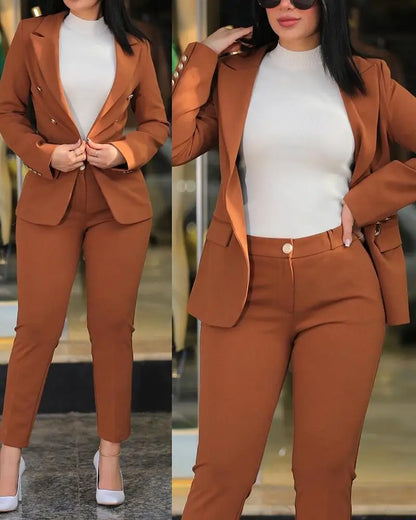 Fato Feminino Nowsaa com Blazer e Calças
