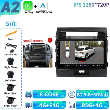Rádio para Toyota land cruiser 11 200 2007-2015