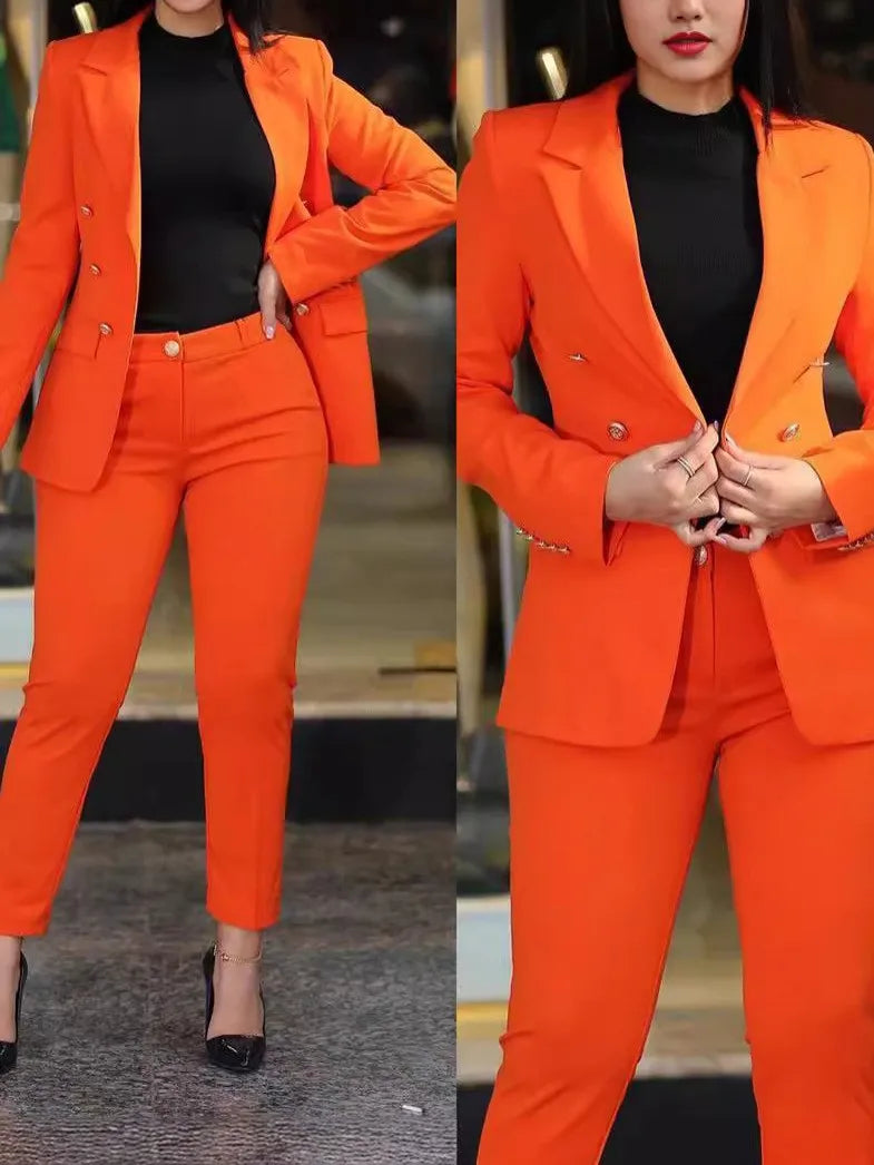 Fato Feminino Nowsaa com Blazer e Calças