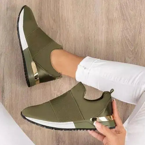 Tênis Feminino Casual de Malha – Leve, Confortável e Respirável