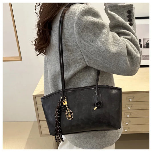 Bolsa Tote Feminina com Pingente