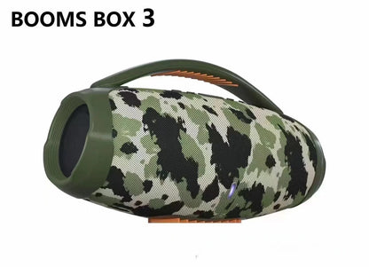Coluna Bluetooth Boombox 3 de Alta Potência para Exterior
