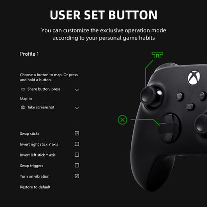 Comando sem fios Microsoft Xbox Core Volt Electric