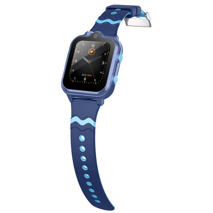 Smartwatch infantil 4G D35 à prova de água com GPS, Wi-Fi, SOS e videochamada.