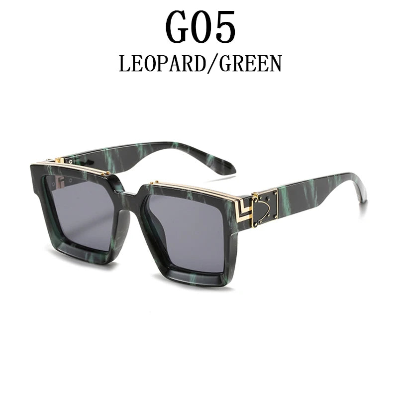 Óculos quadrados vintage