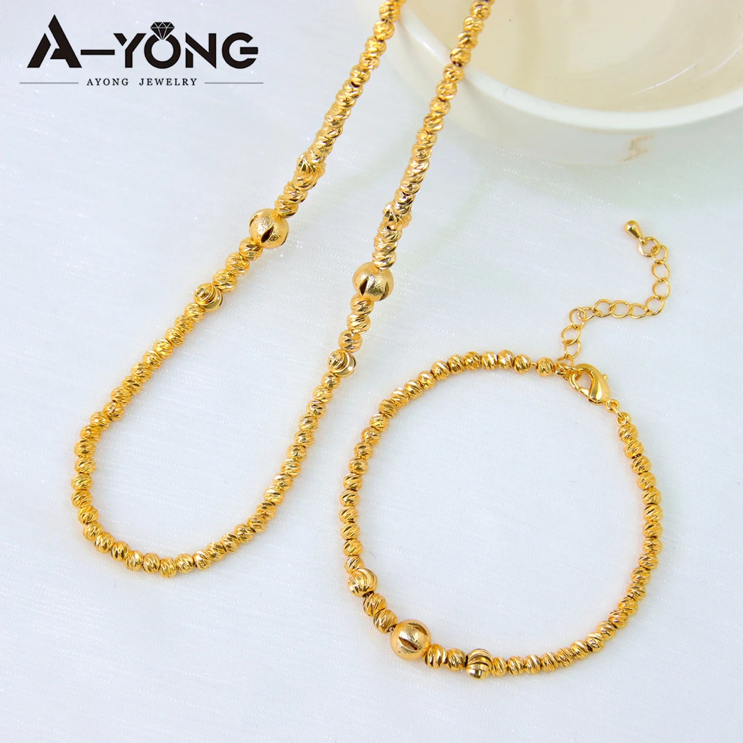 Conjunto de joias 21k árabe