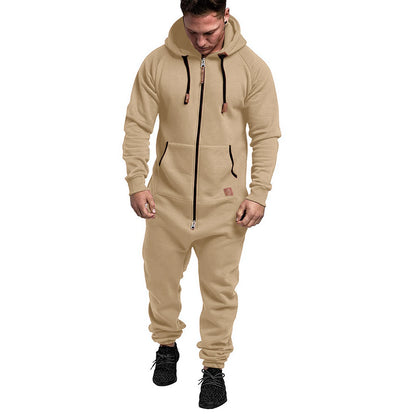 Conjunto Masculino de Moletom com Capuz e Calças
