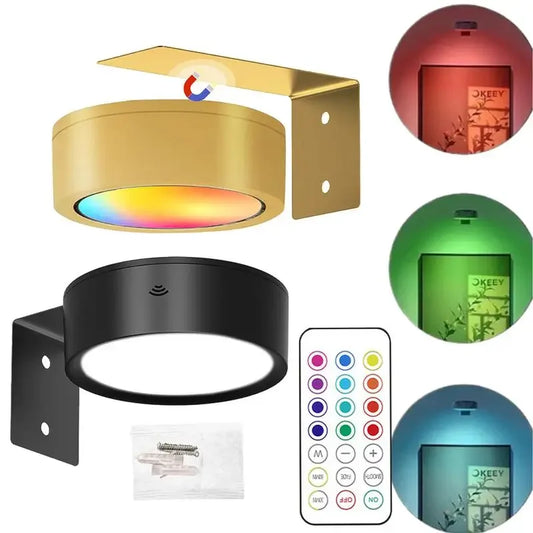 Luzes de imagem de parede regulável magnética