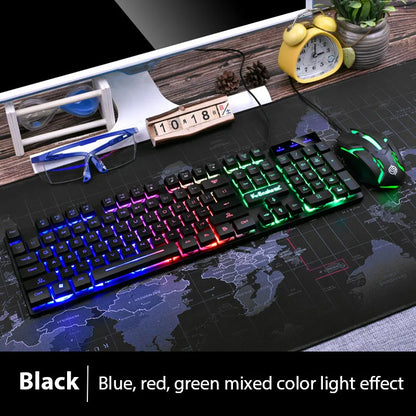 Conjunto de teclado e mouse KM320