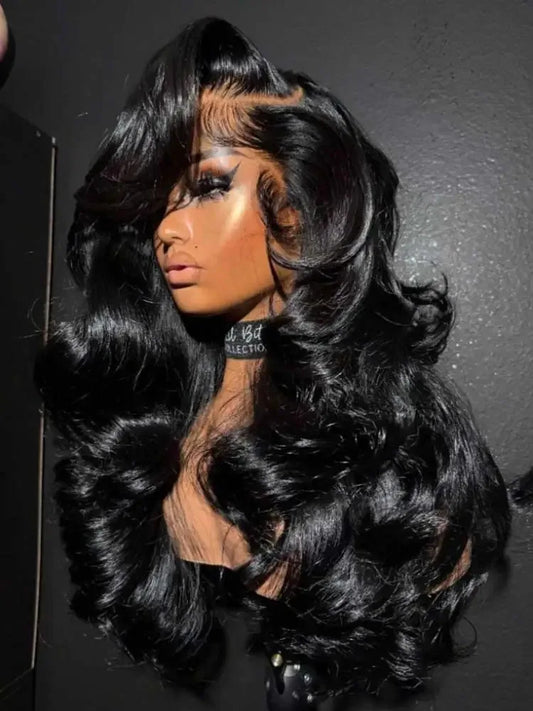 Peruca HD Lace Front 13x4 13x6 onduladas