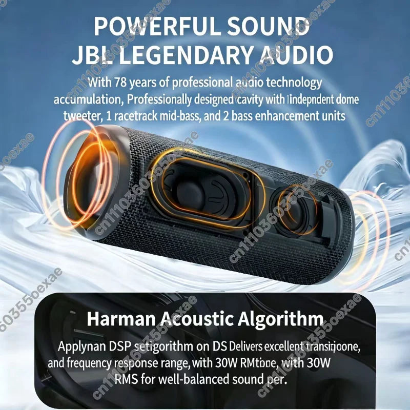 Caixa de Som Portátil JBL F6 — Bluetooth 5.3, IPX7, 25–49 W e USB