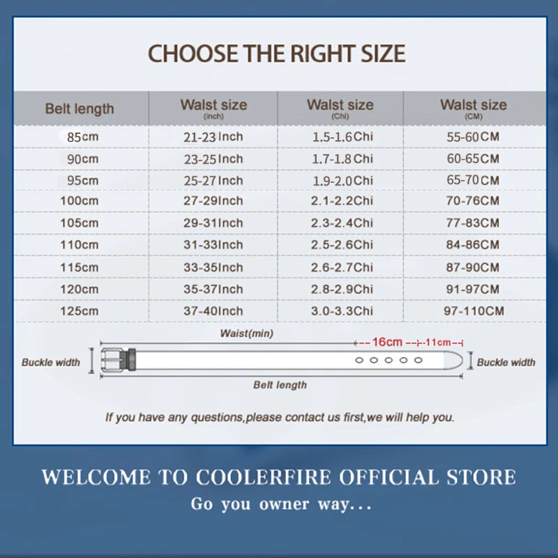 Cinto de luxo alta qualidade