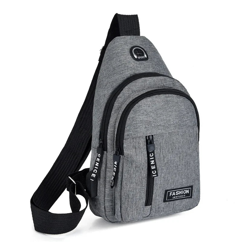 Mochila de peito casual