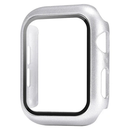 Película protetora de vidro + capa para Apple Watch