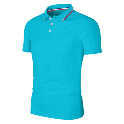 Camisa polo cor sólida