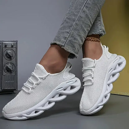 Tênis esportivos casuais malha