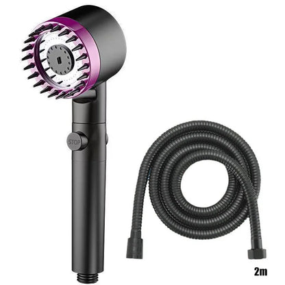 Chuveiro de banheiro com ajuste de três velocidades