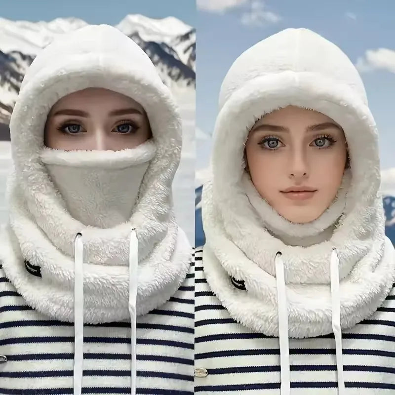 Balaclava feminina de inverno