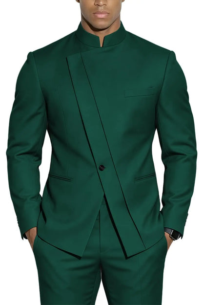 Fato Masculino de 2 Peças WSMDA — Gola Alta