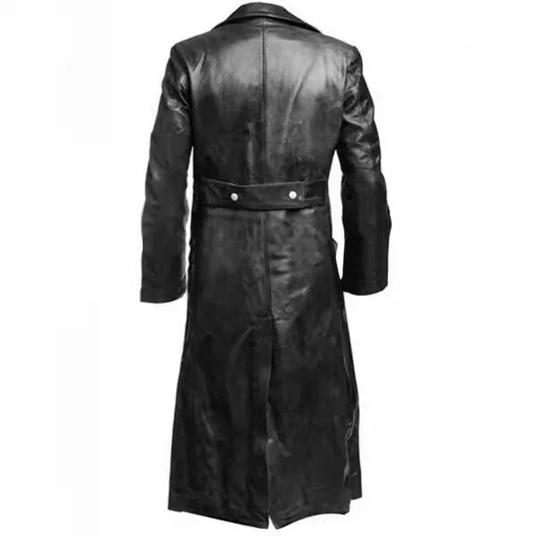 Jaqueta masculina vintage retrô de couro estilo britânico