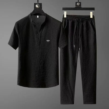 Conjunto masculino casual verão 2026