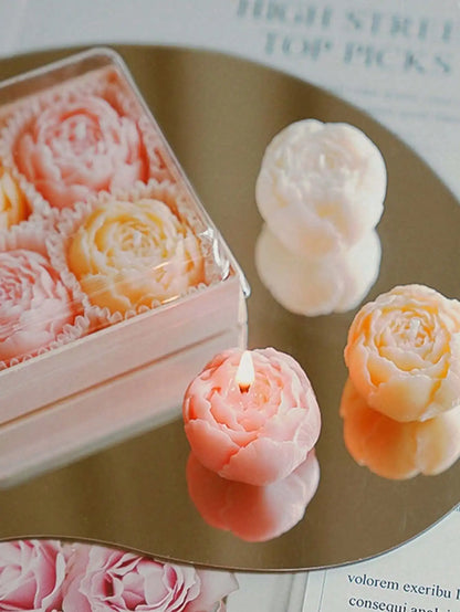 Caixa de Velas Aromáticas Florais