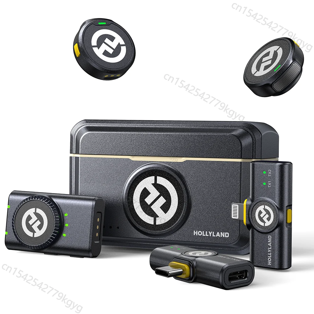 Microfone de Lapela Sem Fio LARK M2 — 300 m, Cancelamento de Ruído e Áudio Hi-Fi