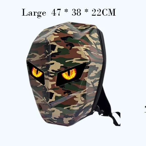 Mochila Led para motocicleta