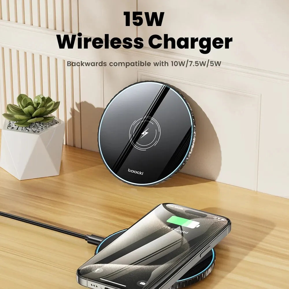 Carregador Sem Fio Toocki 15W