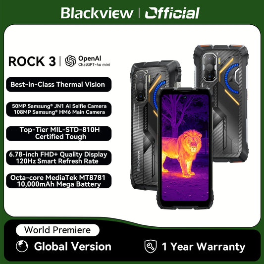 Smartphone Robusto Blackview ROCK 3