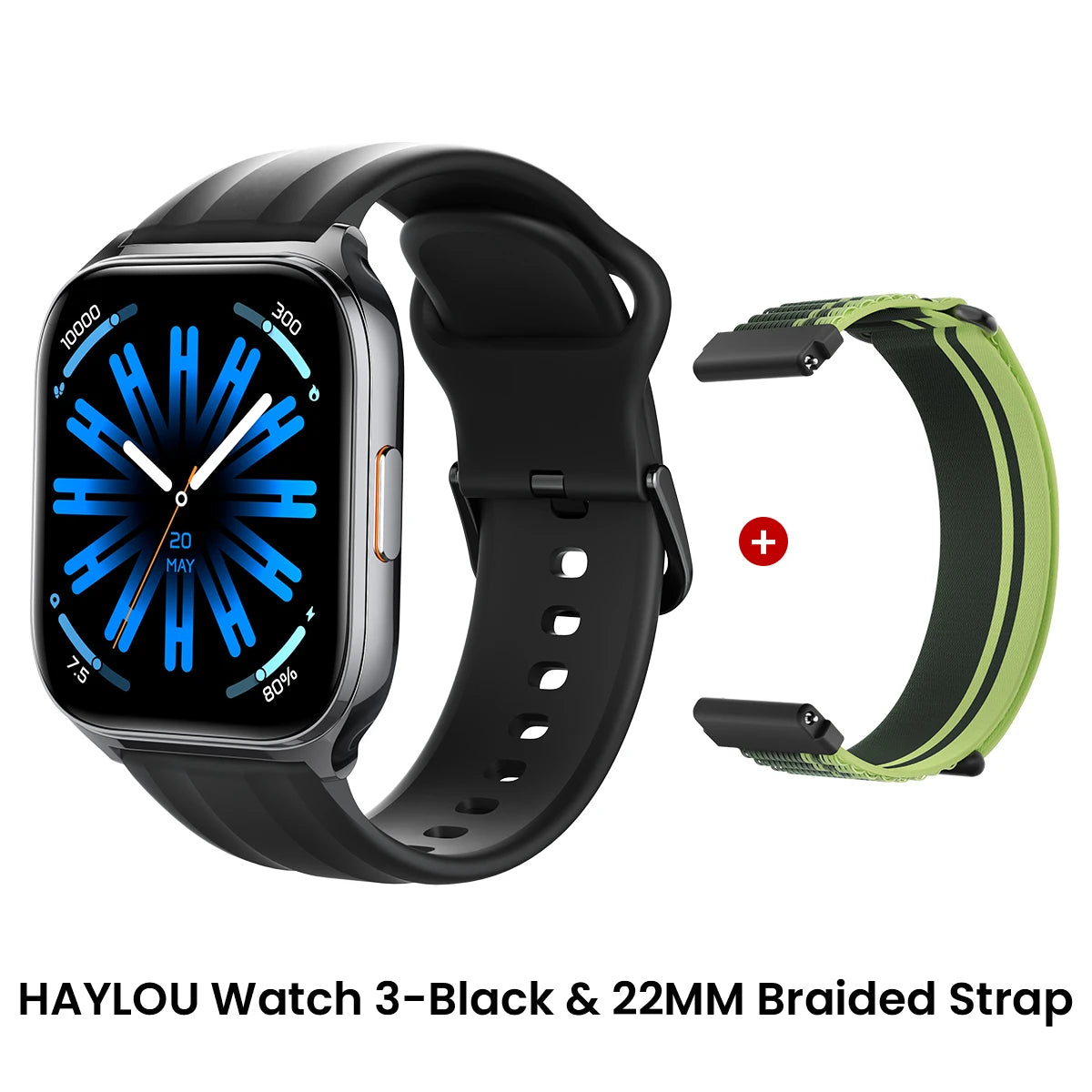 Smartwatch HAYLOU 3 com Chamadas de Voz