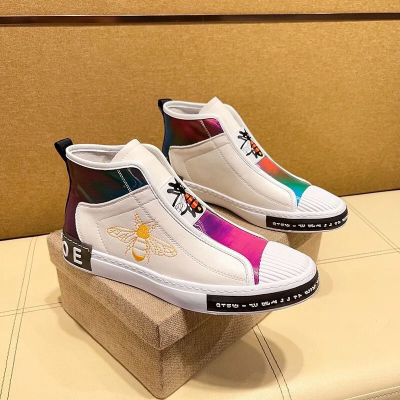 Tênis esportivo masculino de cano alto