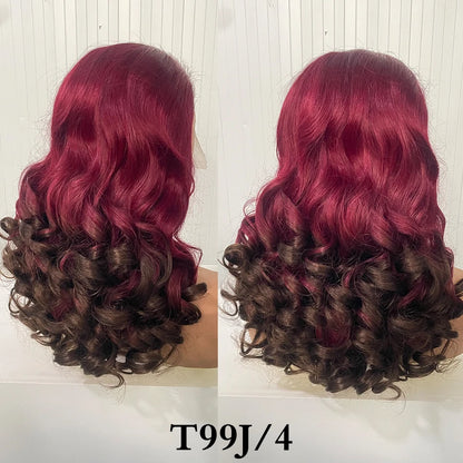 Peruca bouncy encaracolado 100% malásia