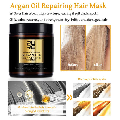 PURC - Shampoo e Condicionador com Óleo de Argan Marrocos