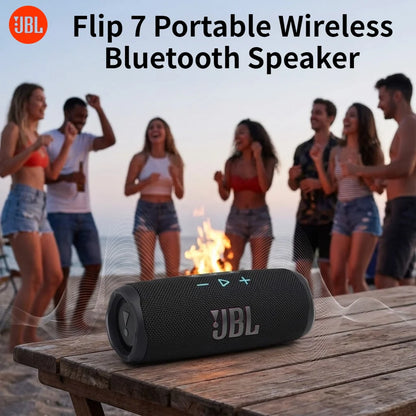 Caixa de Som Portátil JBL Flip 7 — Bluetooth, IP68 e até 16 Horas de Reprodução