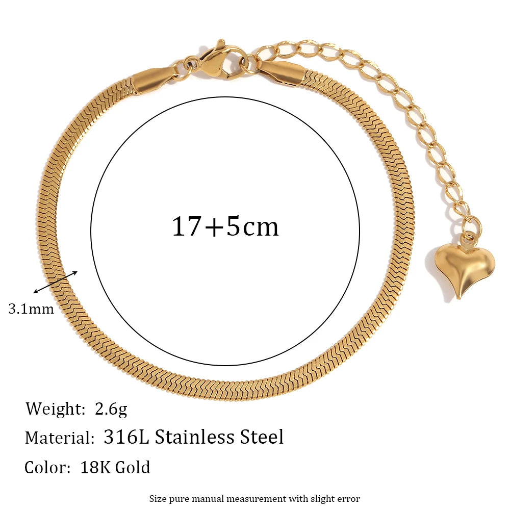 Pulseira Feminina Ebbelle em Aço Inoxidável