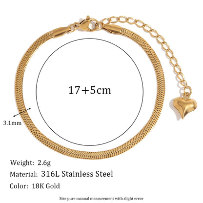Pulseira Feminina Ebbelle em Aço Inoxidável