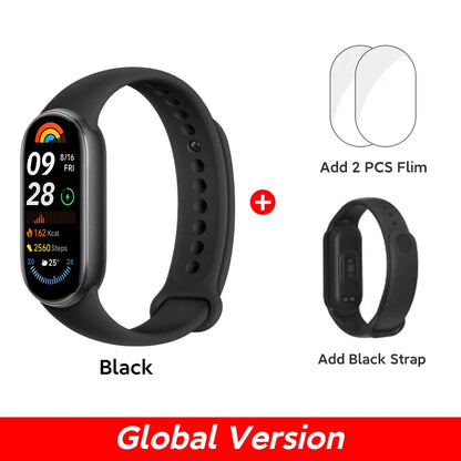 Smart Band 9 Xiaomi Tela AMOLED de 1,62"