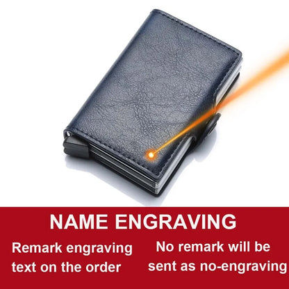 Porta-cartões em Fibra de Carbono Personalizável