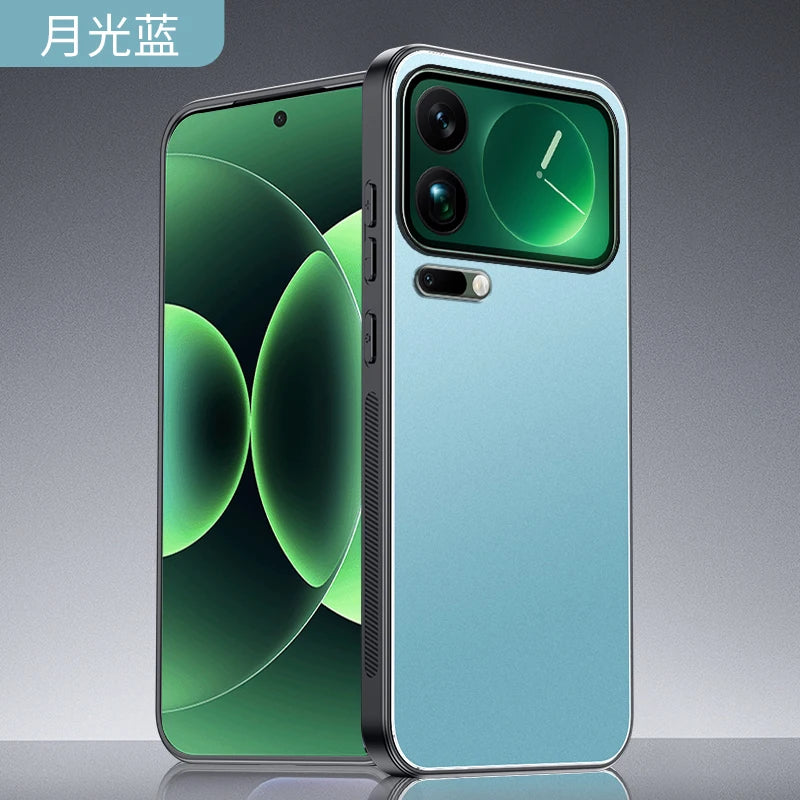 Capa para Xiaomi em metal fosco