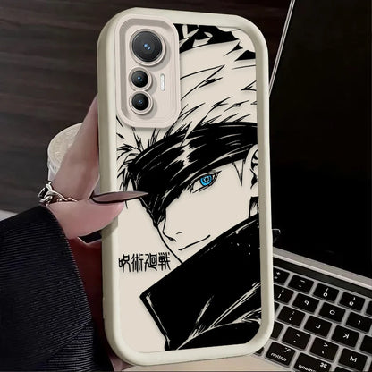 Capa de Silicone Gojo Jujutsu Kaisen para Xiaomi – Proteção e Estilo
