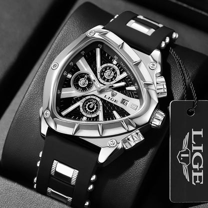 Relógio Masculino LIGE LG89103 — Cronógrafo