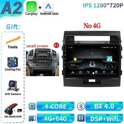 Rádio para Toyota land cruiser 11 200 2007-2015