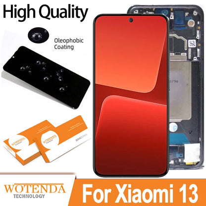 Ecrã AMOLED para Xiaomi 13 com ou sem Moldura