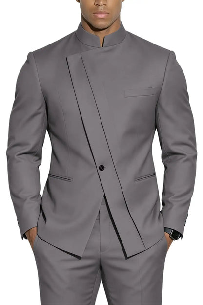 Fato Masculino de 2 Peças WSMDA — Gola Alta