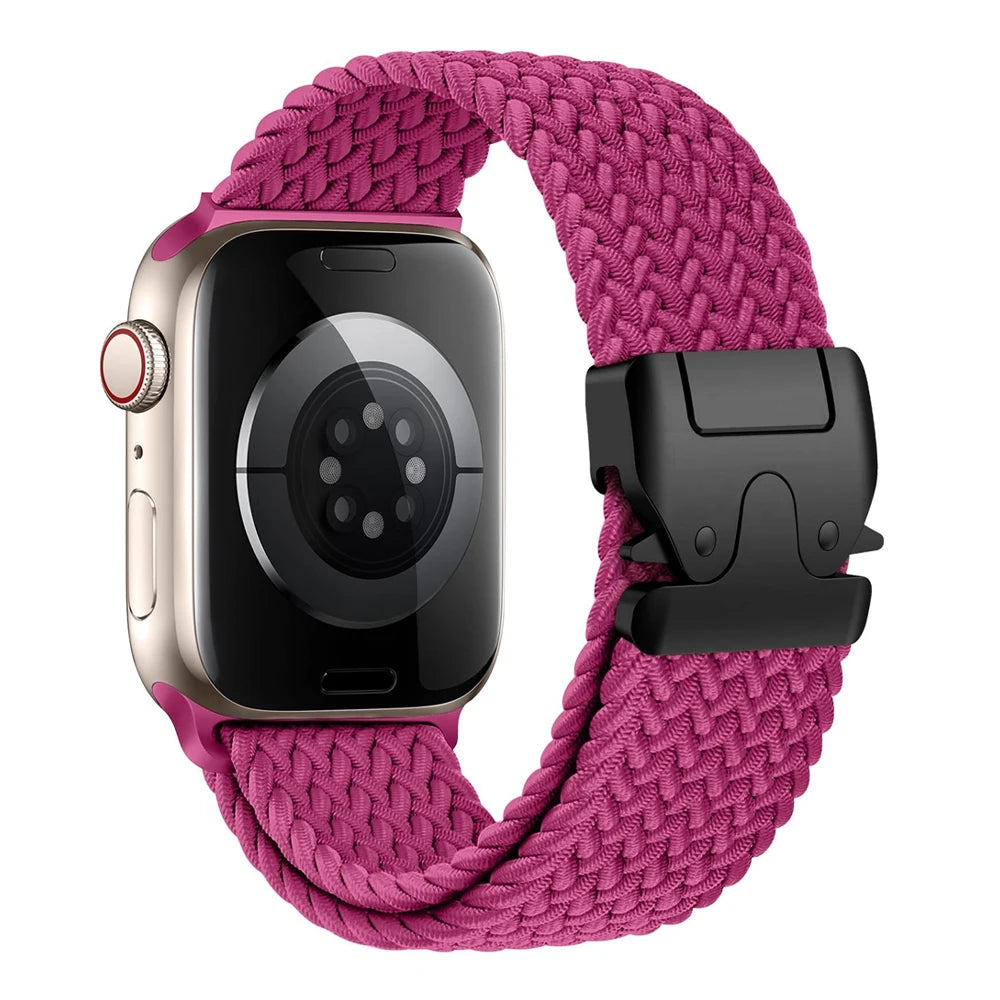 Pulseira de Nylon Trançado para Apple Watch