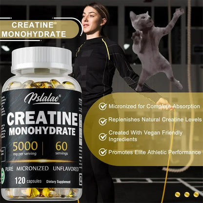 Creatina Monohidratada em Cápsulas – Suplemento para Treino