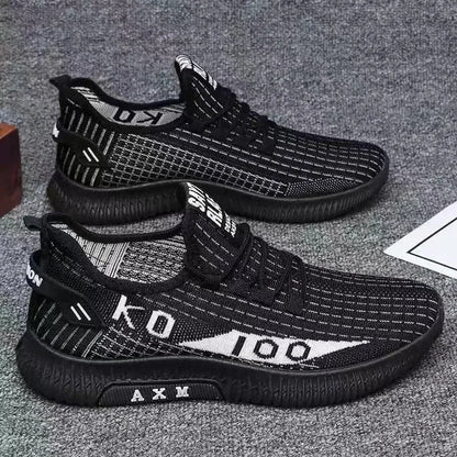 Tênis de malha respirável antiderrapante