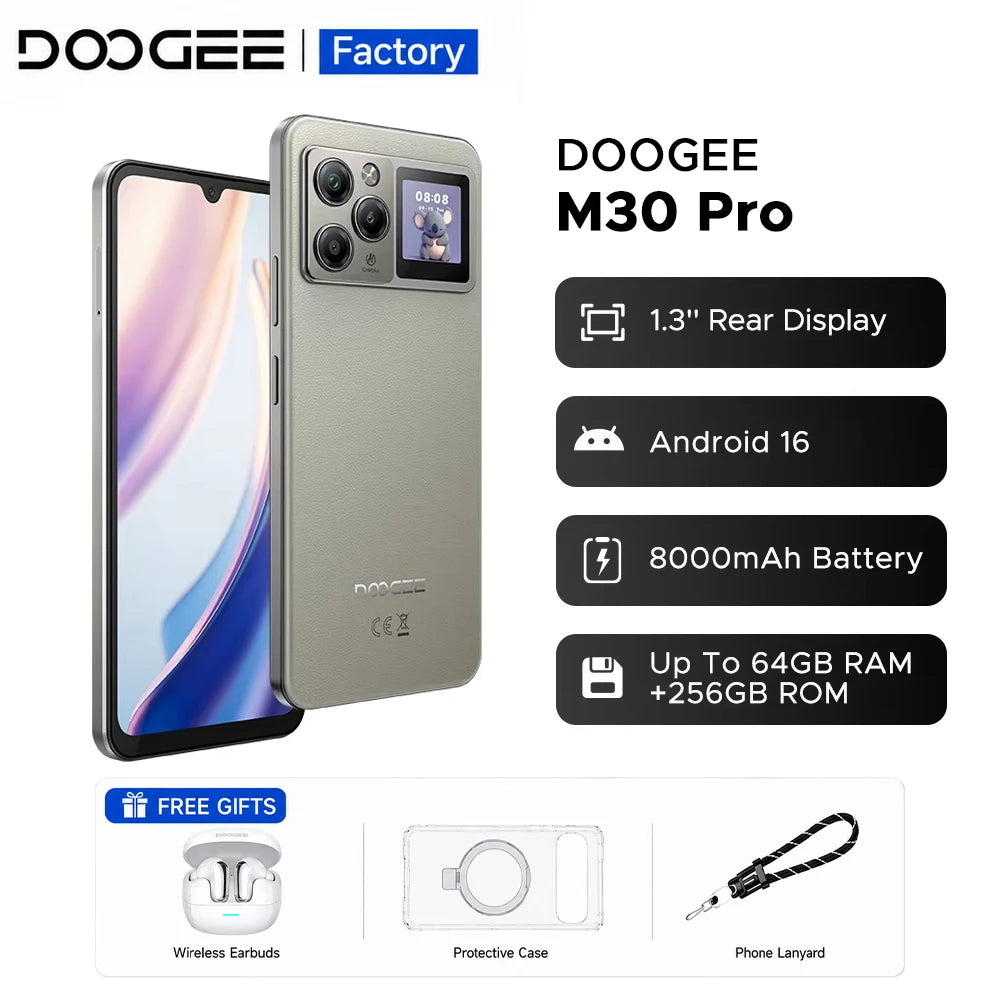 DOOGEE M30 Pro — Smartphone Robusto