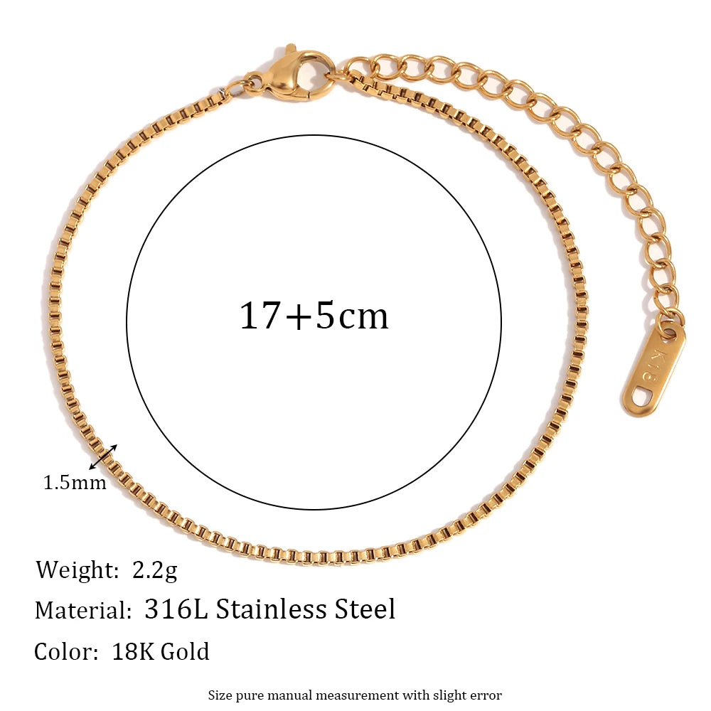 Pulseira Feminina Ebbelle em Aço Inoxidável